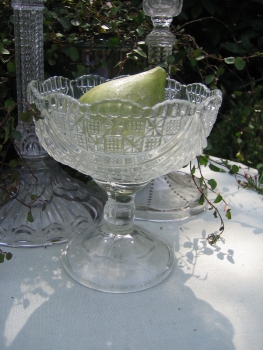 Pressglas Schale