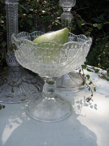 Pressglas Schale
